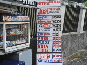 usaha konter pulsa