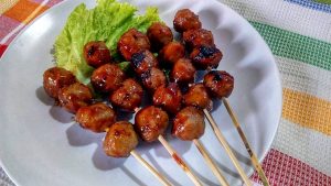 Cara Membuat Bakso  Ayam Bakar