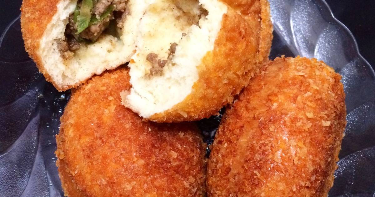 Cara Membuat Donat Kentang Empuk Rasa Daging Cincang