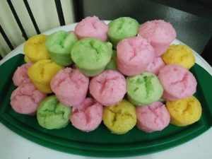 Cara Membuat Kue Apem Warna Warni yang Enak, Cantik dan Sederhana