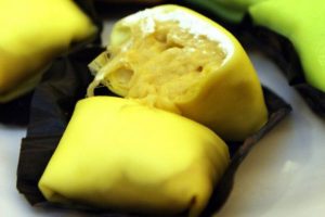 cara membuat pancake durian asli