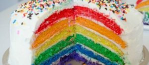 Rainbow Cake Kukus Simpel