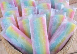Es kue Gabus Rainbow