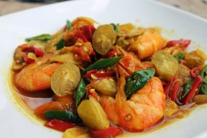 udang asam manis praktis