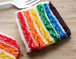 Resep Rainbow Cake Lembut