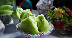 cara membuat cupcake kukus pandan