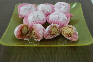cara membuat mochi kacang