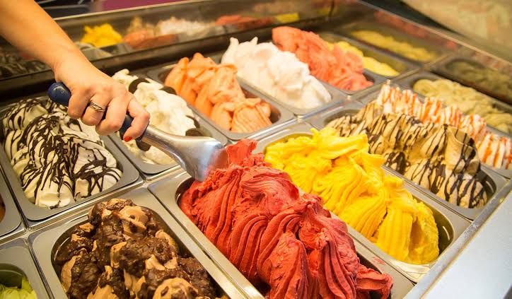 cara membuat es kirm gelato