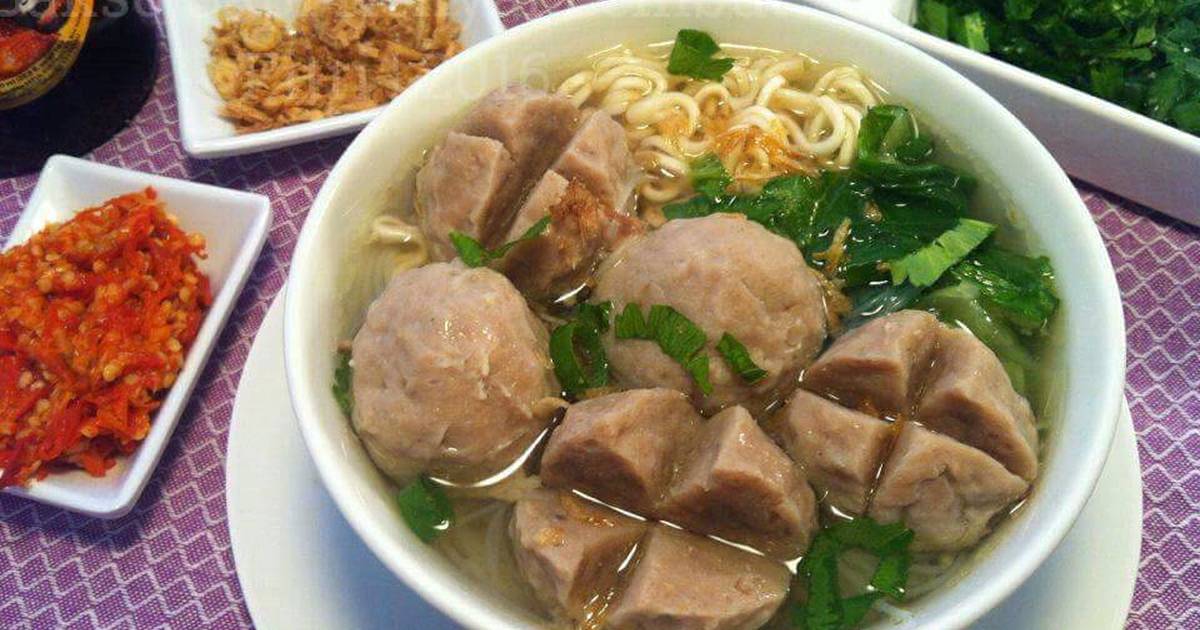 Cara Bikin Bakso Sapi tanpa Pengawet yang Sehat untuk Keluarga