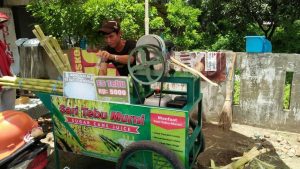 cara membuat es tebu cincau