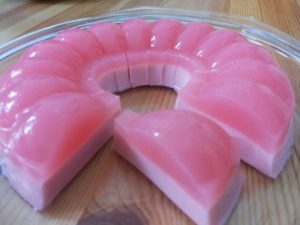 agar santan merah muda