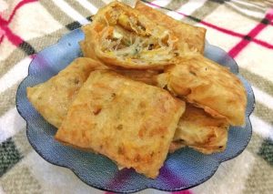 cara membuat martabak mie bihun