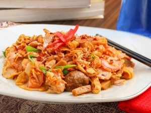 cara membuat seblak mie kuah pedas
