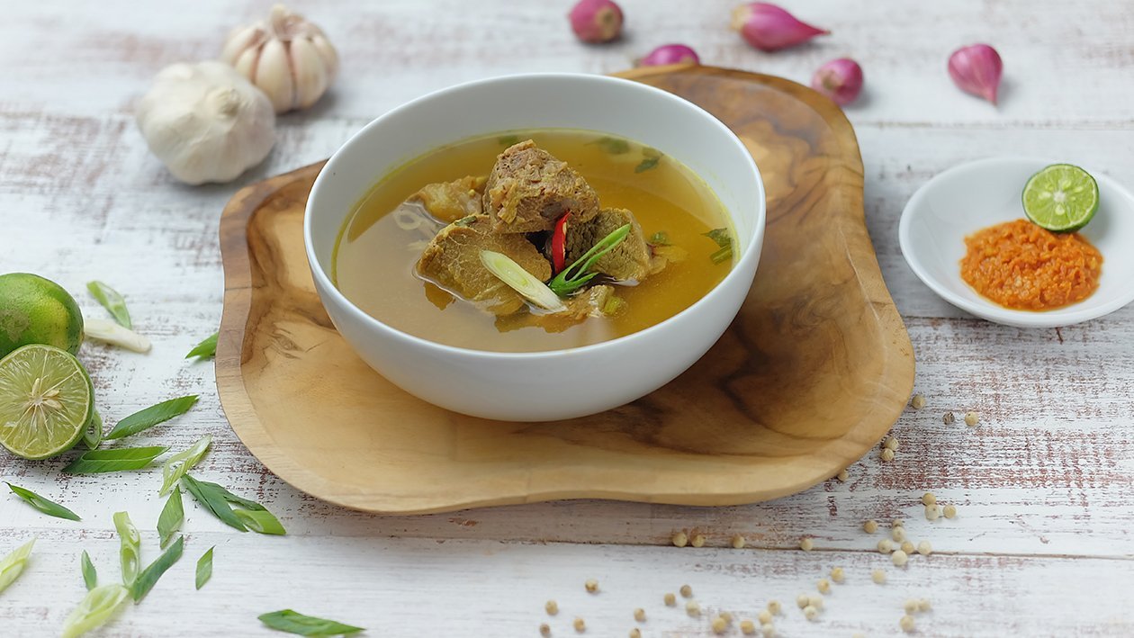 Cara buat soto daging Madura