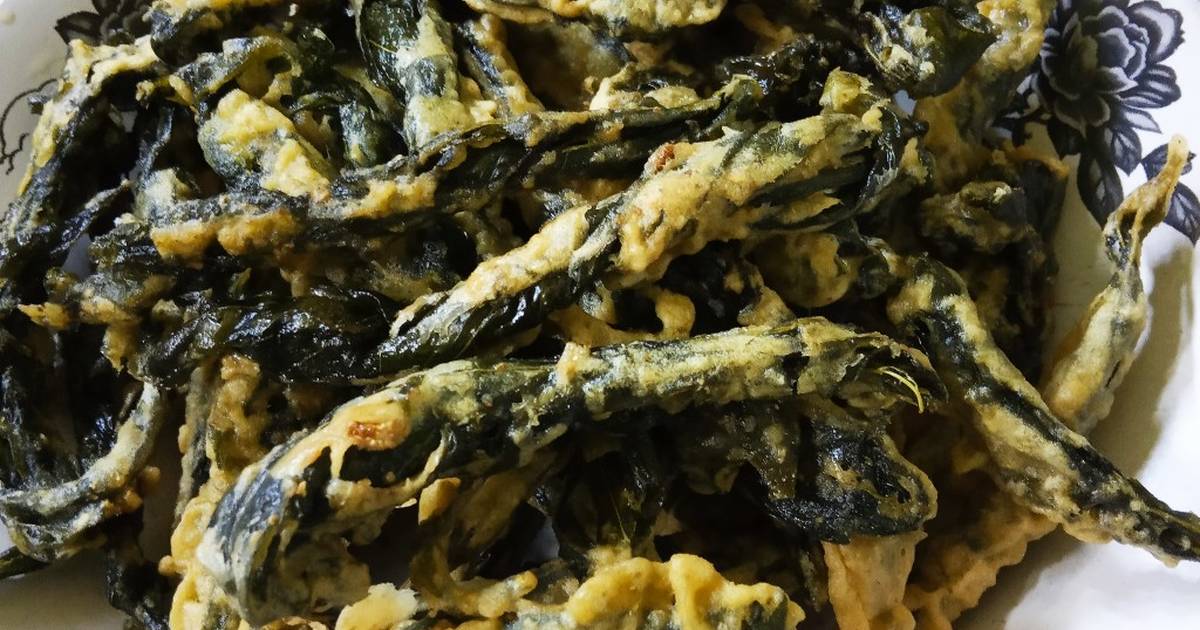 keripik daun singkong goreng crispy