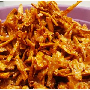 cara membuat keripik ubi jalar balado