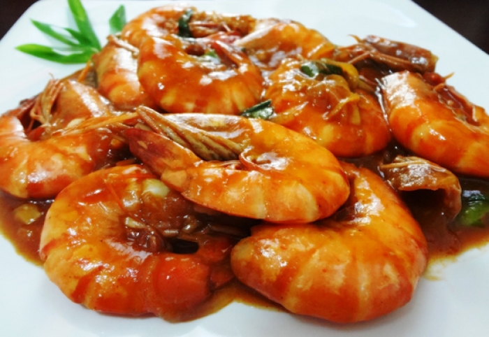 Cara Membuat Udang Pedas Manis