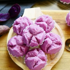 Membuat Kukus Ubi Ungu