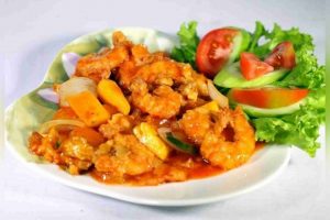 Cara Membuat Udang Pedas Manis