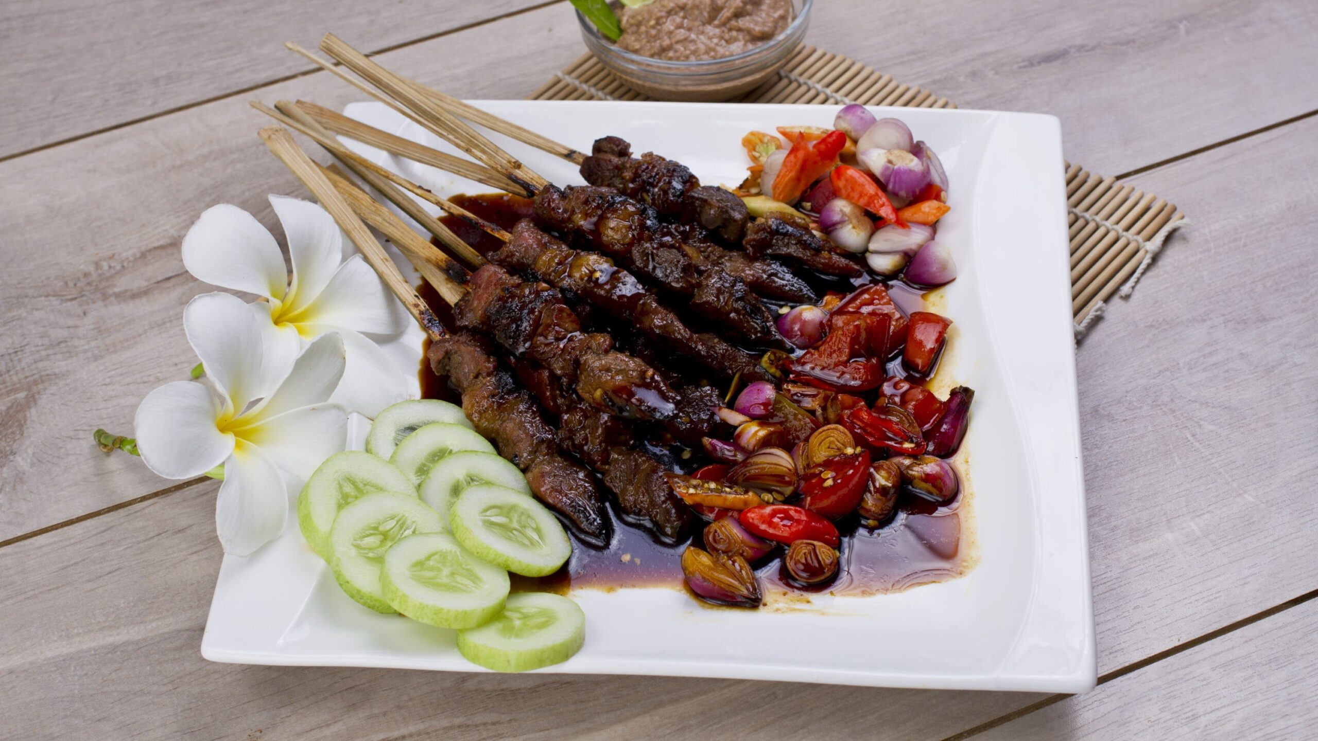 sate kambing bumbu kecap lezat dan gurih