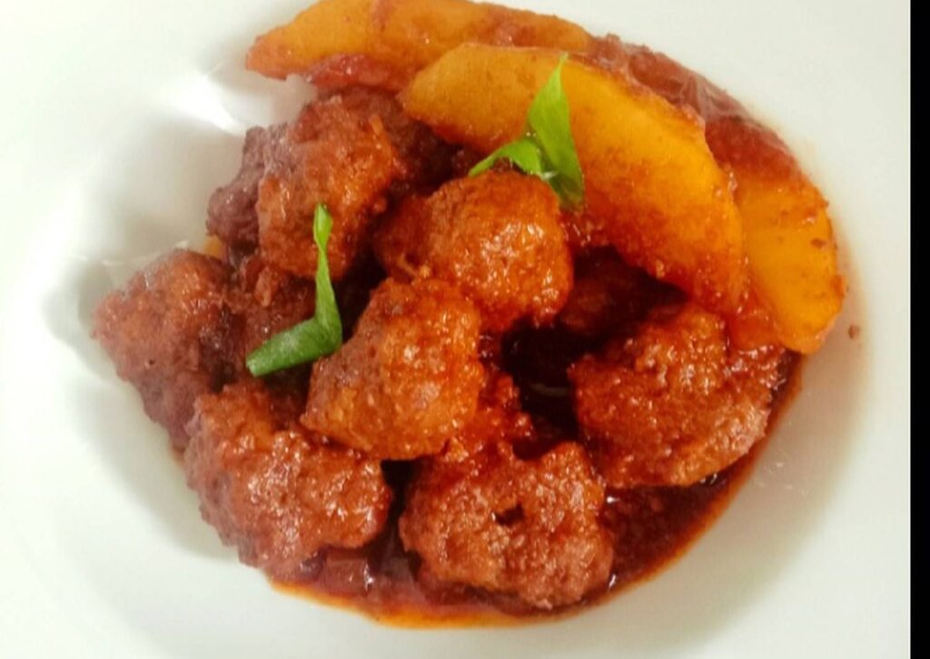 bola bola daging ayam
