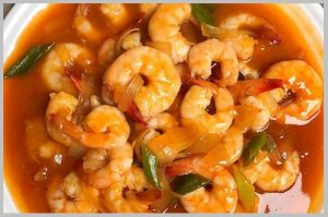 cara membuat udang pedas manis