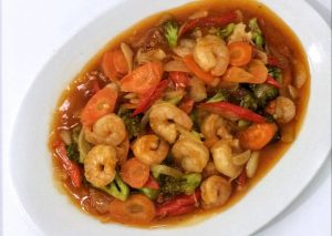 Cara Membuat Udang Pedas Manis