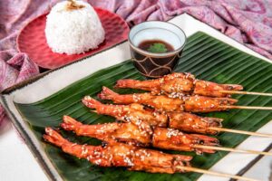 resep udang bakar madu teflon