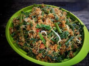 cara bikin urap yang enak
