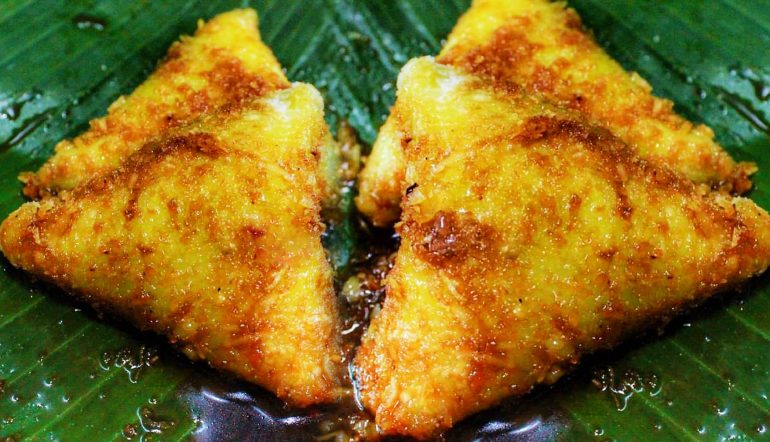 cara membuat lupis ketan gula merah