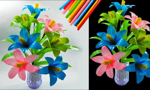Cara Membuat Bunga dari Plastik, yang Sangat Mudah