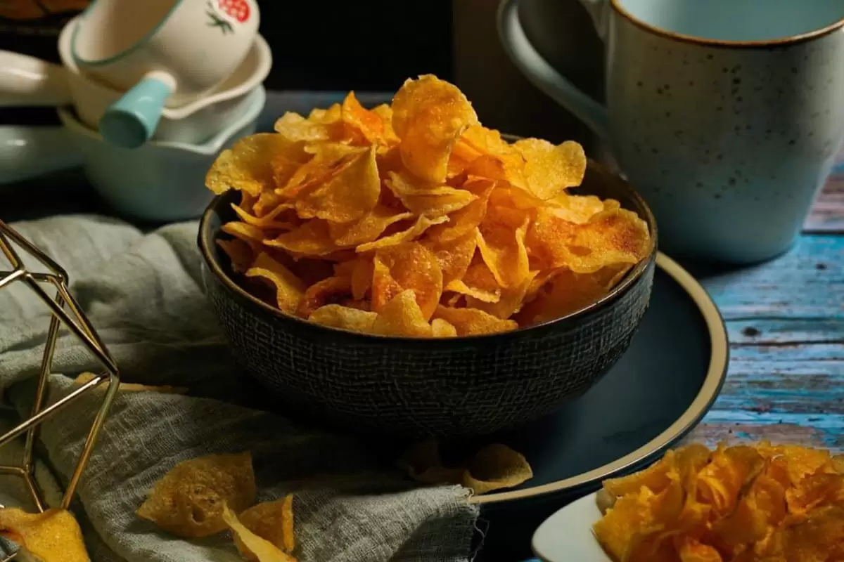 Keripik kentang rumahan