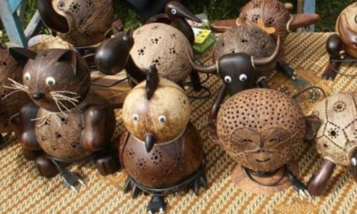 Kerajinan dari Tempurung Kelapa, yang Unik dan Menarik