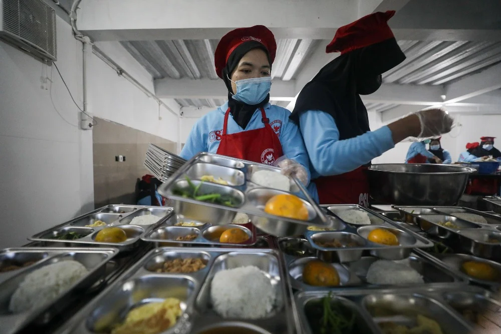distribusi makanan sekolah
