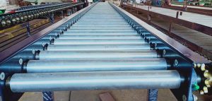 jalur conveyor barang