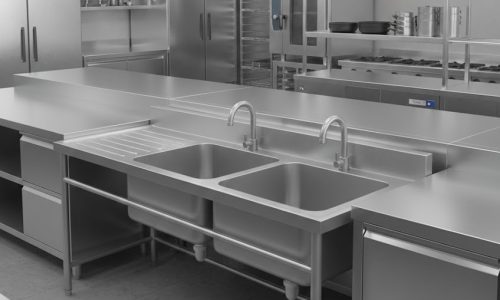 Sistem Kerja Double Sink untuk Efisiensi dan Kebersihan Dapur