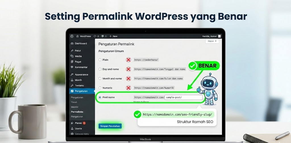 setting permalink wordpress yang benar