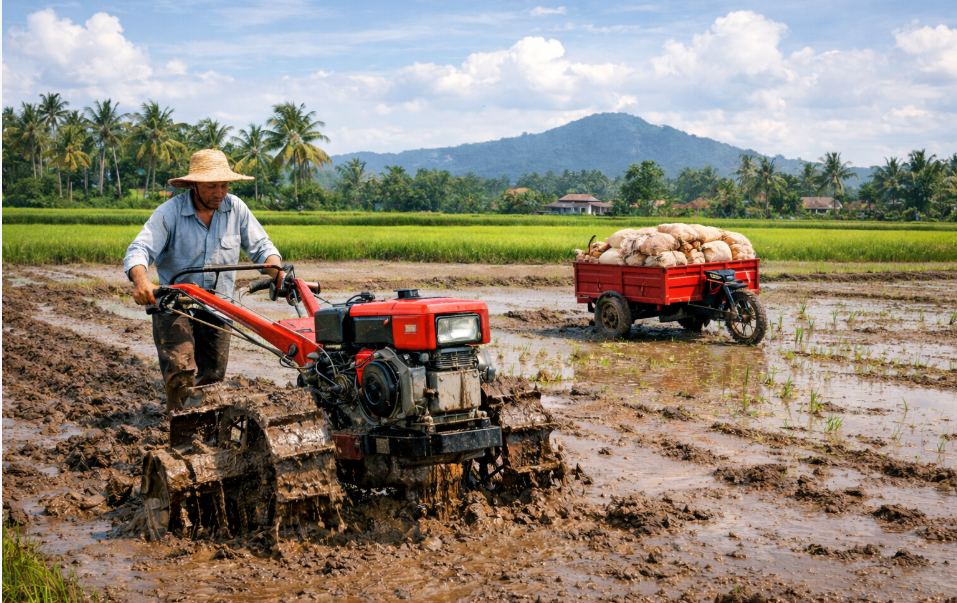 Teknologi Traktor Tangan Pertanian