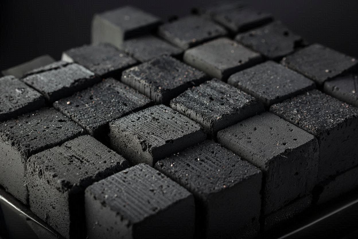 High Density Coconut Charcoal Cubes Shisha