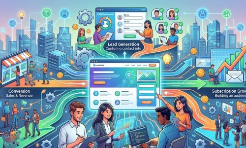 Tujuan Penggunaan Landing Page Digital dalam Strategi Marketing