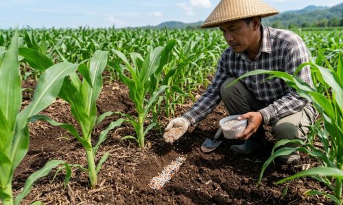 Cara Memupuk Jagung Hibrida agar Hasil Maksimal