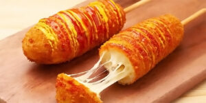 Cara Membuat Corndog Sosis Mozzarella