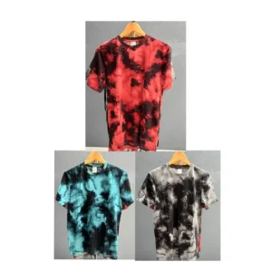 Kaos dengan Corak Abstrak